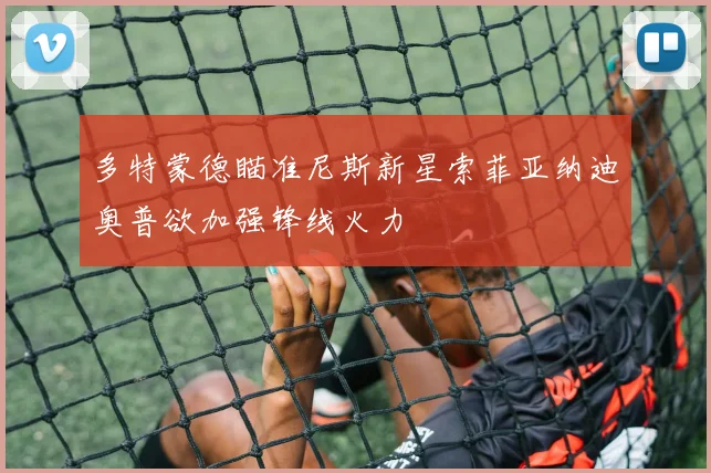 多特蒙德瞄准尼斯新星索菲亚纳迪奥普欲加强锋线火力