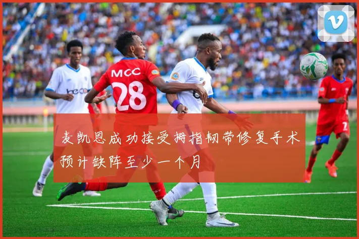 麦凯恩成功接受拇指韧带修复手术预计缺阵至少一个月